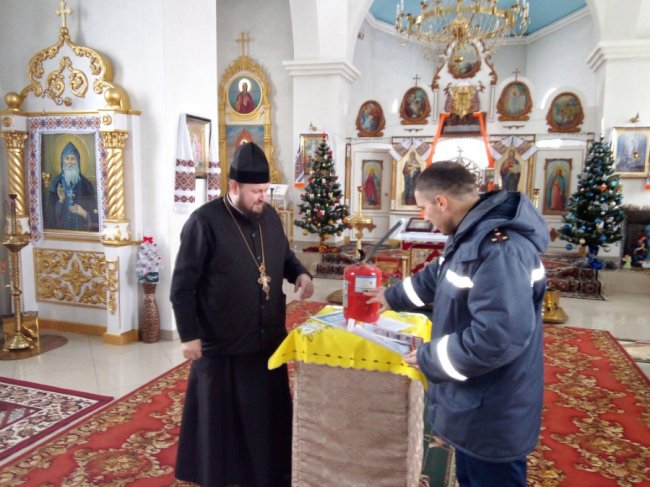 Волинські рятувальники нагадали священикам про безпеку під час Різдвяних богослужінь