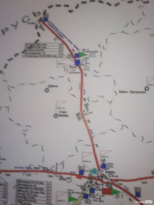 Куди їхати водіям під час заметів на Волині. ФОТО