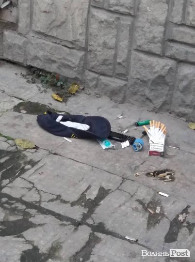 У центрі Луцька зловили ймовірного «наркобаригу». ФОТО