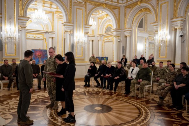 Батьки полеглого волинянина отримали найвищу державну нагороду