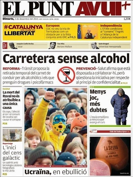 Український Майдан на обкладинках світових ЗМІ. ФОТО