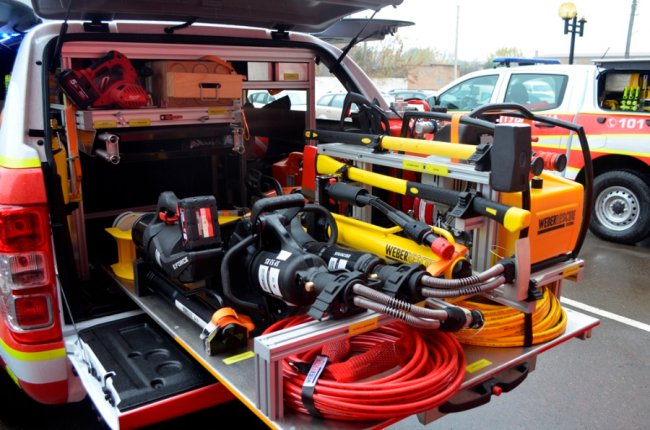 Для волинських рятувальників передали нові спецавтомобілі. ФОТО