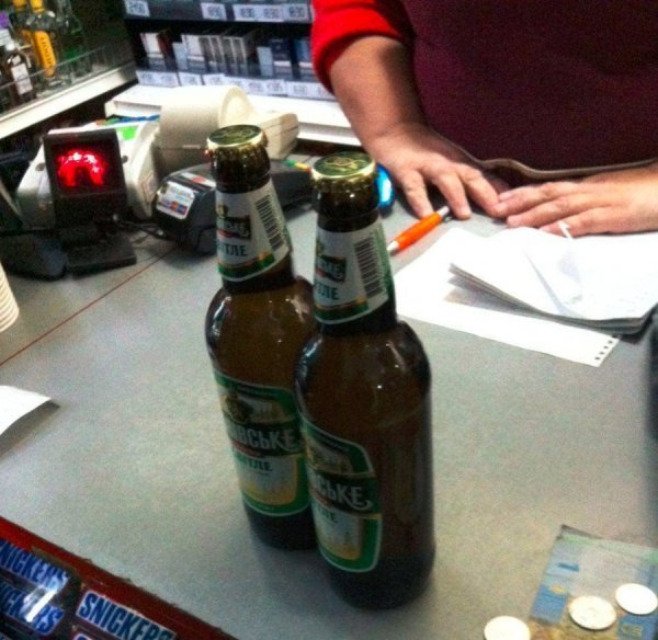 У Луцьку продавали алкоголь в заборонений час. ФОТО