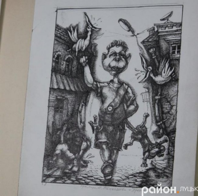 У Луцьку – виставка графічних робіт «дуже забутою технікою»