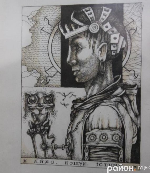 У Луцьку – виставка графічних робіт «дуже забутою технікою»