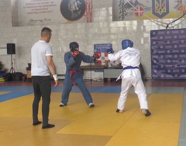 У Луцьку відбувся чемпіонат з рукопашного бою, у якому змагалися поліцейські. ФОТО