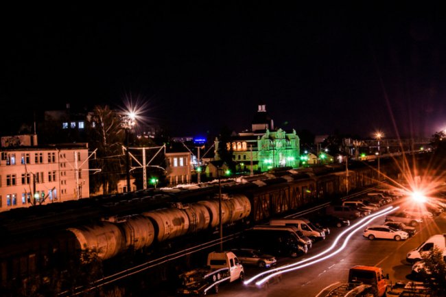 Романтика нічного Луцька: дивовижні фото