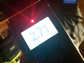 У Луцьку за ніч затримали чотирьох п'яних водіїв