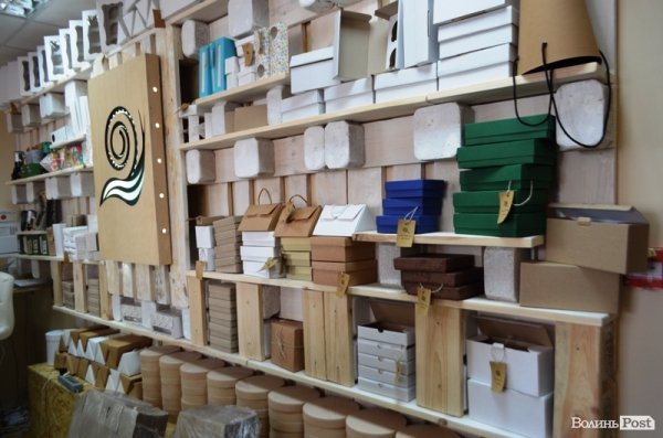 Єдиний в Україні магазин коробок – у Луцьку. ФОТО