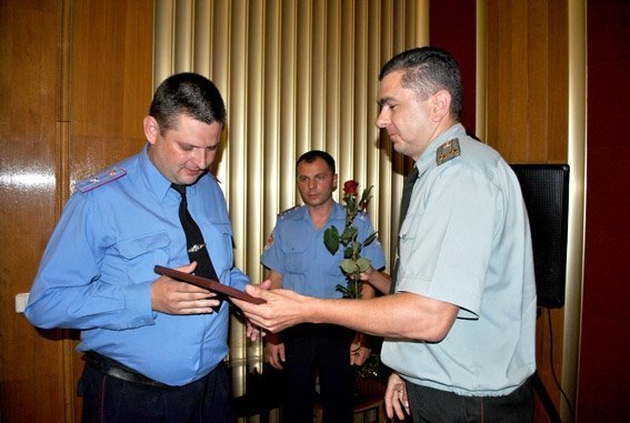 Як волинські міліціонери відзначали професійне свято. ФОТО