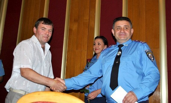 Як волинські міліціонери відзначали професійне свято. ФОТО