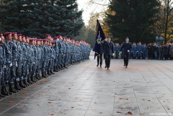 У Луцьку відбулася посвята в майбутні міліціонери. ФОТО