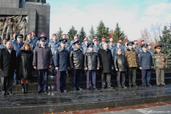 У Луцьку відбулася посвята в майбутні міліціонери. ФОТО