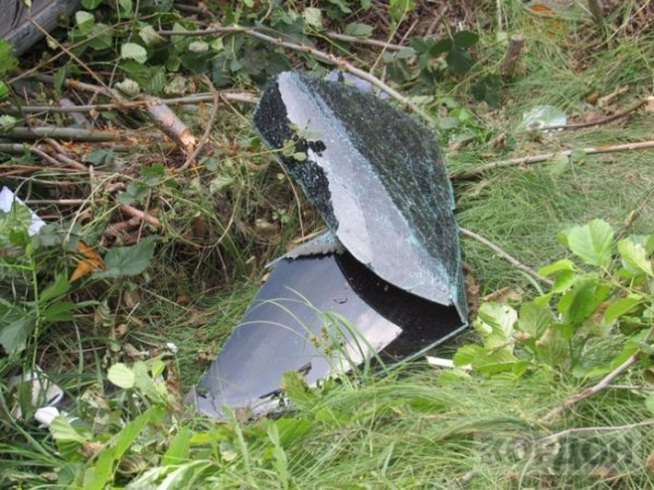 В любомльських лісах знайшли «автомобіль-привид». ФОТО