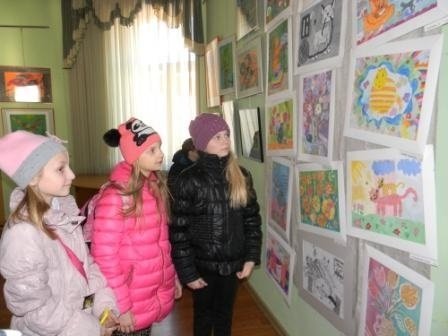 На Волині відкрили  дитячу художню виставку. ФОТО