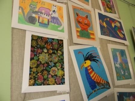 На Волині відкрили  дитячу художню виставку. ФОТО