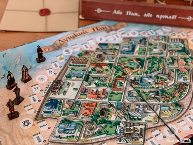З’явилася унікальна настільна гра про Луцьк. ФОТО