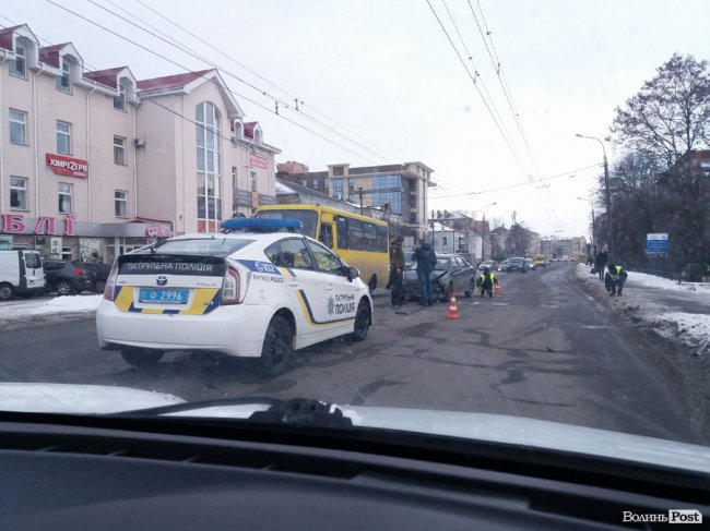 авто, яке постраждало