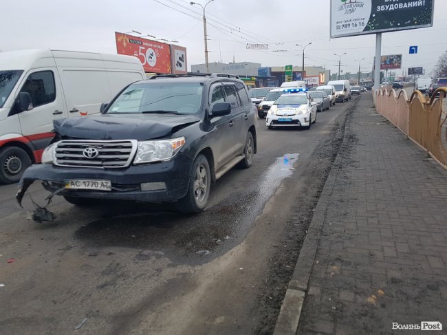 Дружина депутата Волиньради потрапила в аварію. ФОТО. ОНОВЛЕНО