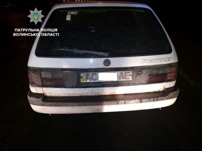 Аварія в Луцьку: нетверезий водій фурою пошкодив легковик. ФОТО