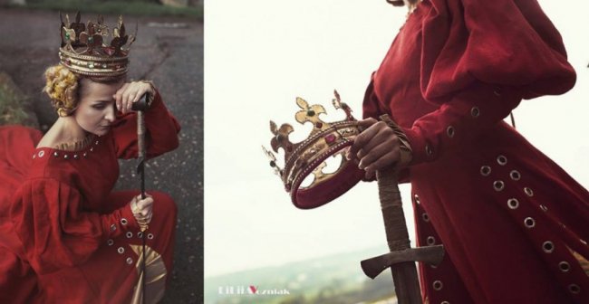 Середньовічна казка: лучанин знявся у романтичній фотосесії