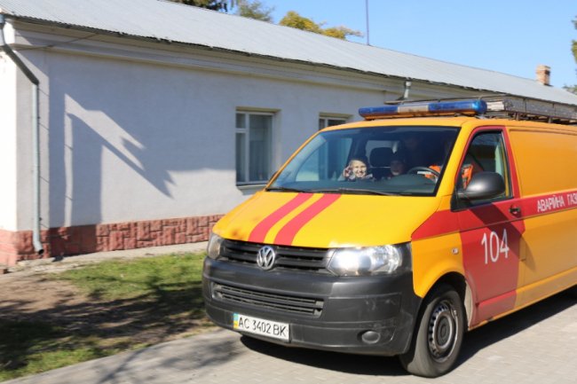 На аварійно-диспетчерській-службі АТ «Волиньгаз» школярам розповіли про безпечне користування газом