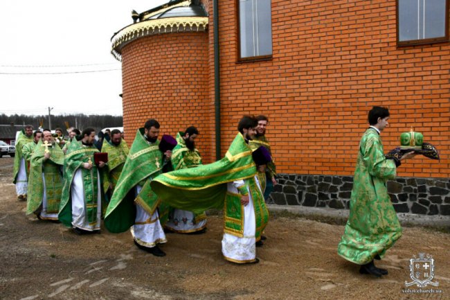 У селі на Волині освятили московську церкву. ФОТО