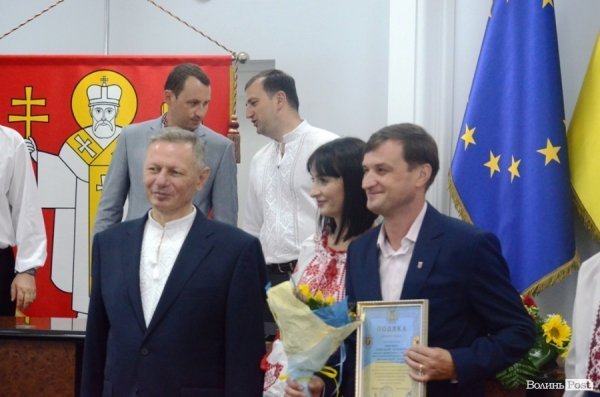 Кого нагороджували в Луцькраді. ФОТО