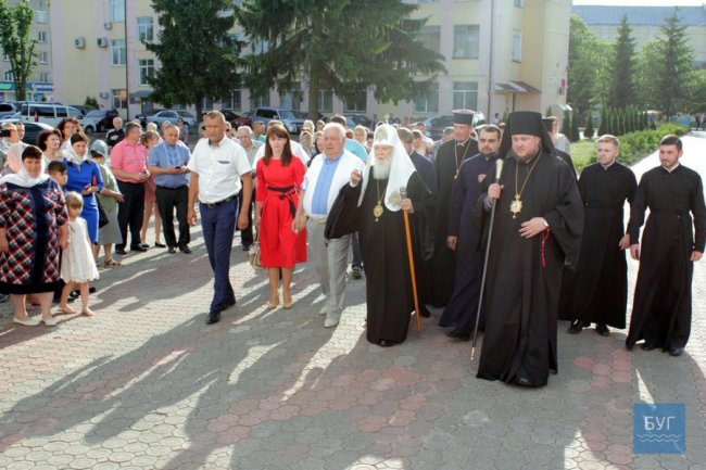 Патріарх Філарет приїхав у Володимир-Волинський. ФОТО