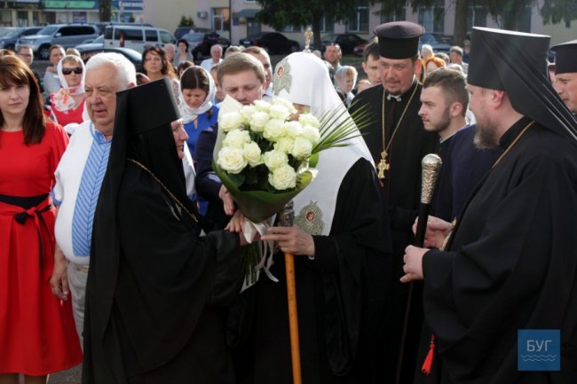Патріарх Філарет приїхав у Володимир-Волинський. ФОТО