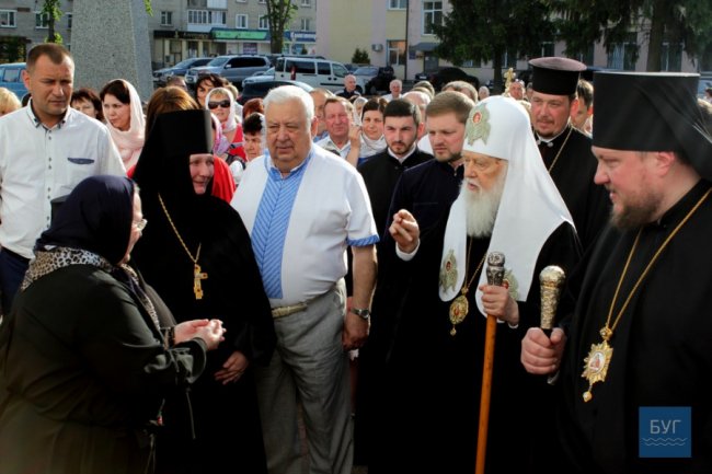 Патріарх Філарет приїхав у Володимир-Волинський. ФОТО