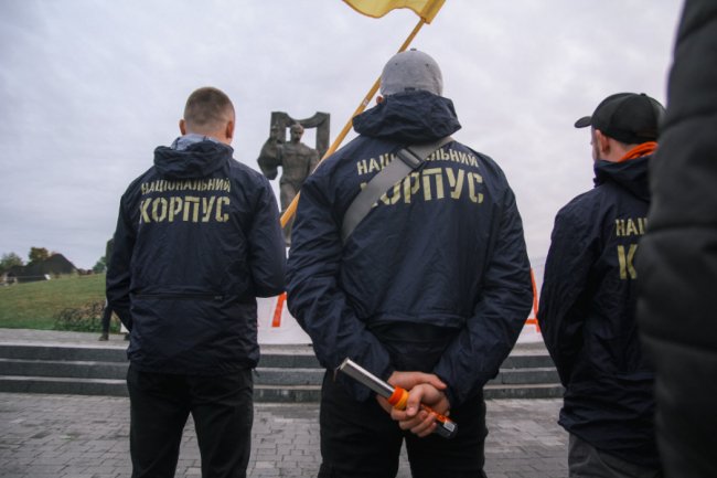 У місті на Волині відбувся мітинг проти капітуляції за «формулою Штайнмаєра». ФОТО