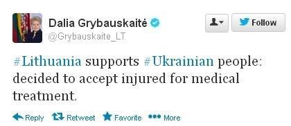 Литва готова лікувати поранених українців