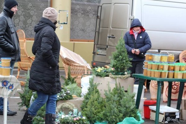 Мед, ялинки, кролі: як ярмаркували у Володимирі