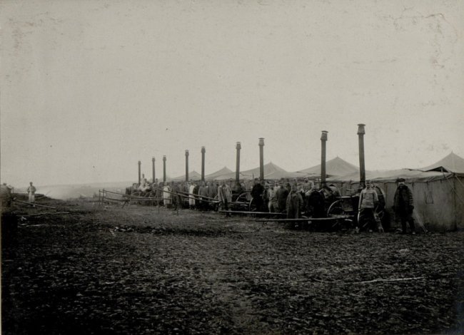 А на роботах було задіяно сто солдат