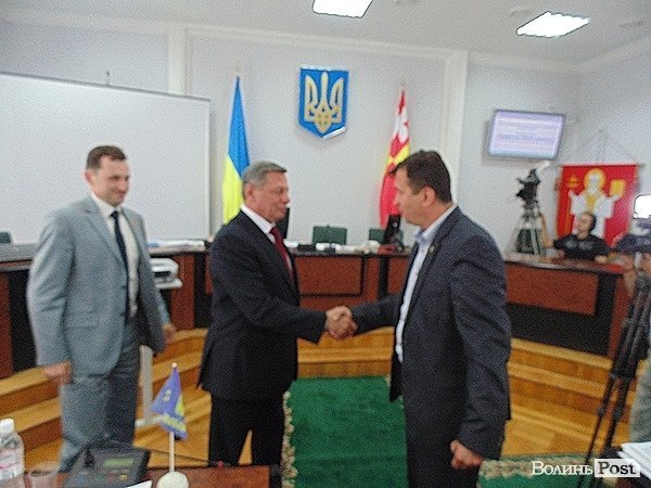 У Луцькраді - новий депутат. ФОТО