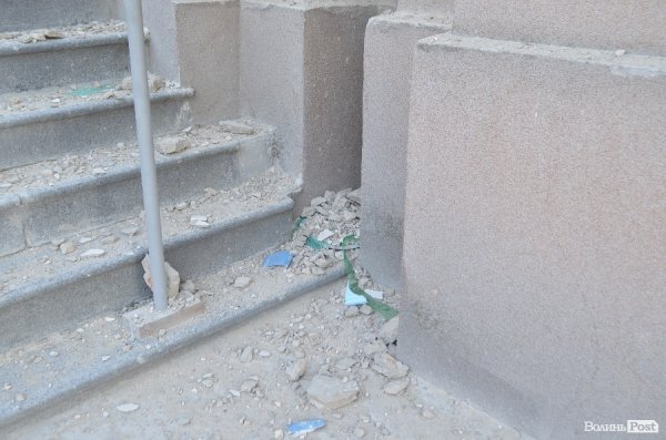 У центрі Луцька ремонтують собор. ФОТО