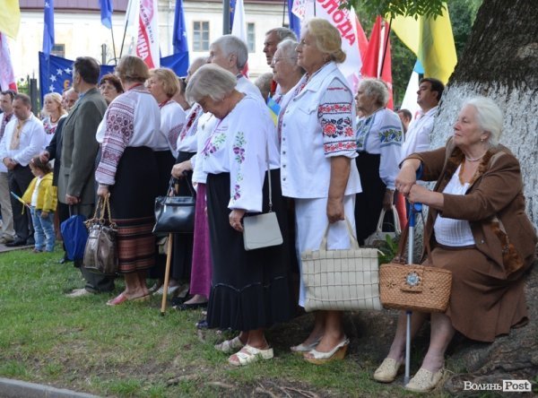Опозиція на марші: у Луцьку влаштували протестну ходу. ФОТО 