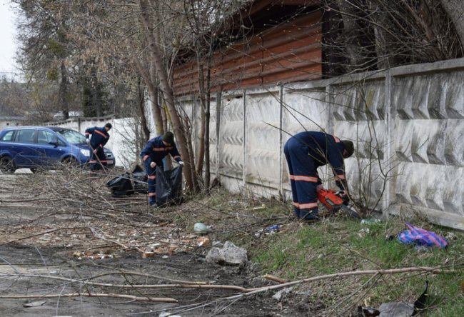 У Луцьку нацгвардійці влаштували толоку. ФОТО
