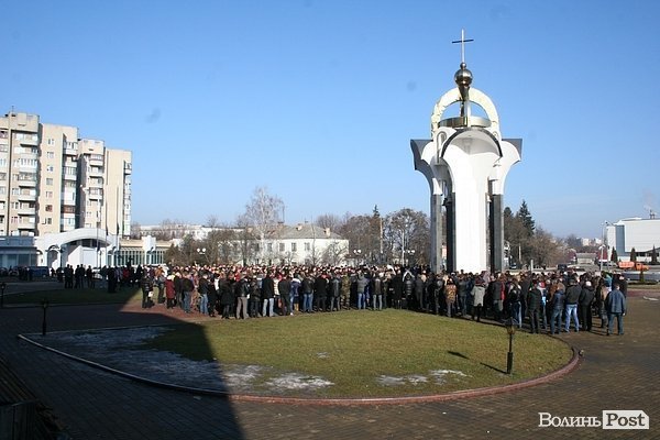 У Луцьку християни різних конфесій молилися за загиблими. ФОТО