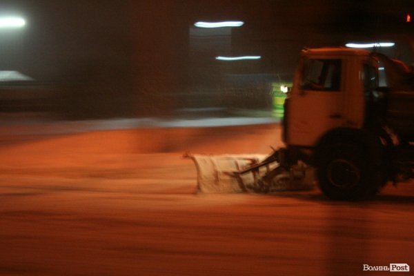 У Луцьку хуртовина ламає дерева і паралізує автотранспорт. ФОТО