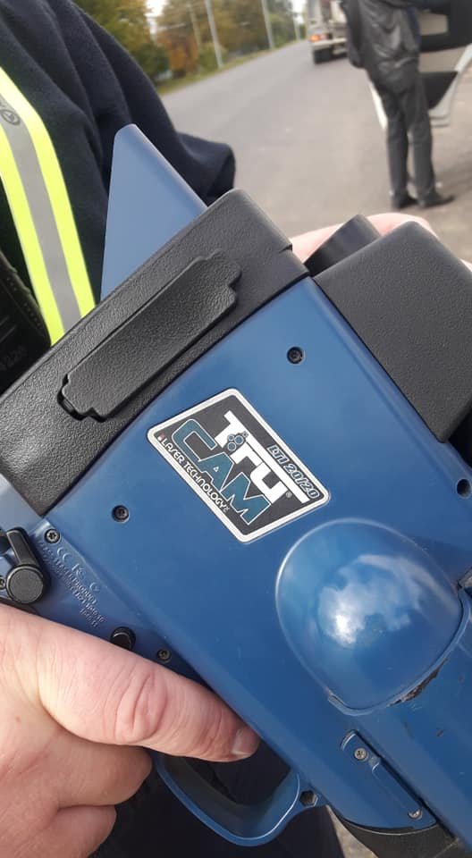 За годину волинські патрульні з радарами зупинили 10 водіїв, які перевищували швидкість. ФОТО