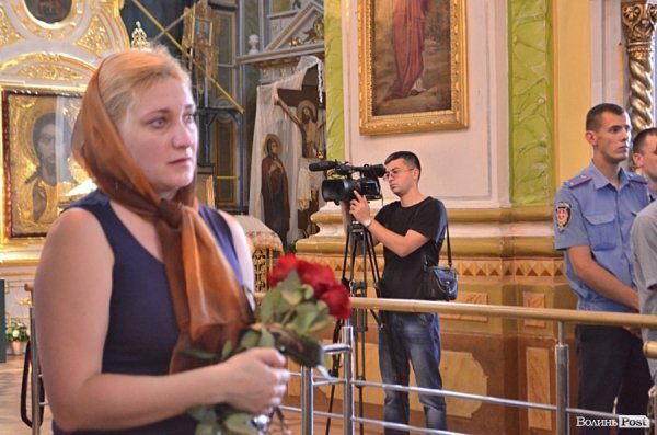 У Луцьку прощалися з загиблим «айдарівцем». ФОТО