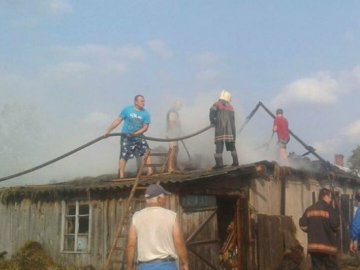 У селищі на Волині сталася пожежа. ФОТО