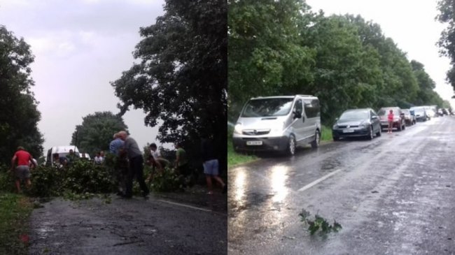 На Волині вирувала негода, випав град розміром з куряче яйце. ВІДЕО