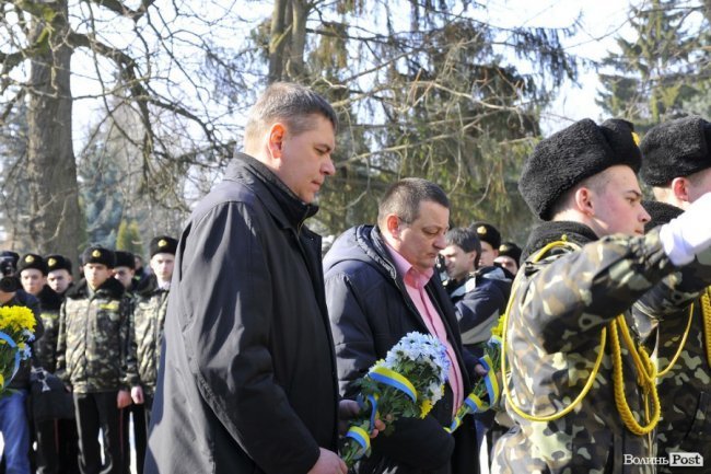 Сотні лучан вшанували пам’ять Героїв Небесної Сотні