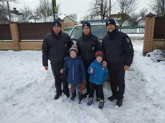 Волинські патрульні здійснили мрію сина загиблого Героя. ФОТО