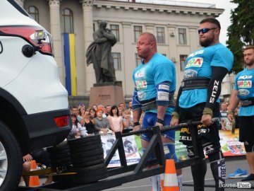 Змагання стронгменів у Луцьку покаже Телеканал 24