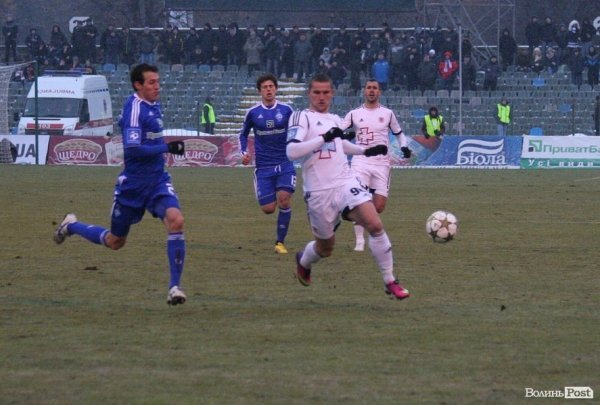 «Динамо» обіграло «Волинь» в Луцьку. ФОТО. ВІДЕО
