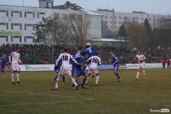 «Динамо» обіграло «Волинь» в Луцьку. ФОТО. ВІДЕО